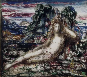 Gustave Moreau Artwork Drucke: Narcissus