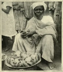 In einem indigenen Fischmarkt, c1948. Schöpfer: Unbekannt.
