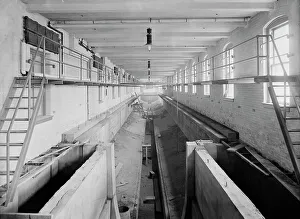 American Educational Institutions Drucke: Naval tank, Engineering Building, University of Michigan, c1905. Creator: Unknown