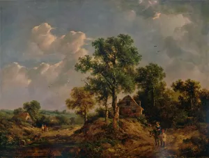 Nah dem Sieben Oaken in Kent, England, Ende des 19.Jh., (1935). Künstler: Richard Hilder