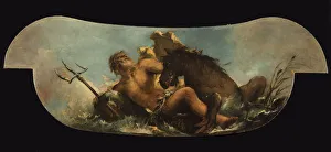 Venetian School Fine Art Images Drucke: Neptune
