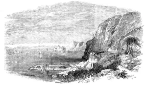British Civil Engineering Drucke: New Aqueduct at Trieste - Present State of the Works, 1856. Creator: Edmund Evans