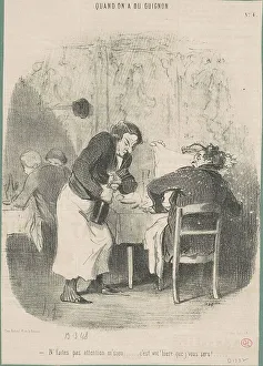 Honore Daumier Artworks Drucke: N'faites pas attention m'sieu... 19th century. Creator: Honore Daumier