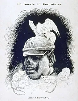 Sie knabbern! 1915