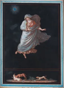 Roman School Fine Art Drucke: The Night