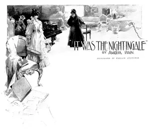 British Newspaper Illustrations Drucke: It Was the Nightingale, 1898. Creator: Unknown