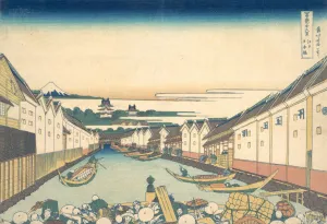 Tokio im Alter der Edomacht, aus dem Zyklus dreißig Sichten des Fuji
