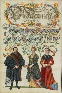 Renaissance Fashion Clothing Drucke: The Nineteenth Generation, Balthasar Derrer, about 1626-1711. Creator: Unknown
