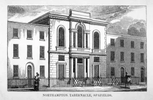Guildhall Library Art Gallery Prints Drucke: Northampton Tabernacle, Spa Fields, Finsbury, London, c1830