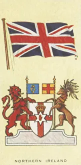 Colorful National Flags Drucke: Northern Ireland, c1935. Creator: Unknown