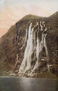 Norwegian Waterfalls Drucke: Norway, c1930s