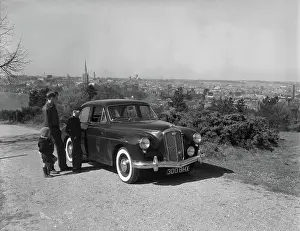Norwich Drucke: Norwich von Mousehold Heath, Norfolk, c1955. Ersteller: Arthur Charles Kirby Ware