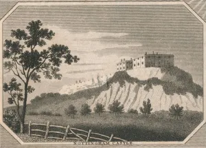 Nottinghamshire Landmarks Drucke: Nottingham Castle. Creator: Unknown
