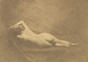 Bildnis eines weiblichen Aktmodells, um 1851