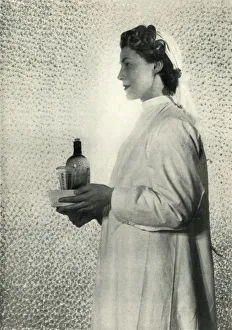 British Royal Air Force Women Drucke: Nursing Orderly, c1943. Creator: Cecil Beaton