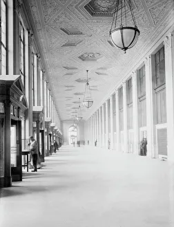 New York-Postamt - Hauptgang, zwischen 1914 und 1915. Ersteller: Bain News Service