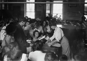 American Education History Drucke: N.Y. schools opening, between c1910 and c1915. Creator: Bain News Service