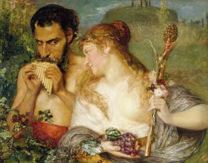 Zwerge und Satyr, 1878. Schöpfer: Ernst Josephson