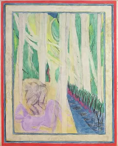 Drucke von Nymphen im Wald (La Verdure), 1935-1942. Im Bestand des Musée Matisse, Nice Henri Matisse Drucke: Nymph in the Forest (La Verdure), 1935-1942. Künstler: Matisse, Henri (1869-1954)