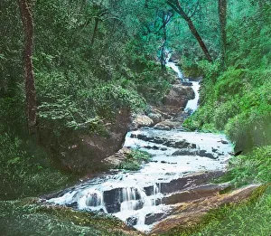Irish Landscapes Drucke: O Sullivans Cascade, Killarney, c1910