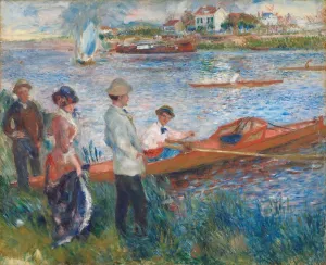 Drucke von Schiffahrler in Chatou, 1879 Pierre-Auguste Renoir Drucke: Ruderer in Chatou, 1879. Künstler: Pierre-Auguste Renoir