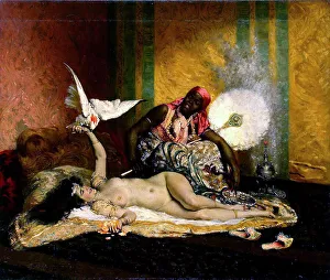 Bilder Datiert 2011: Orientalische Tänzerin aus dem späten 19.Jh., um 1885