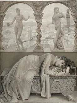 Lied der Trägheit, 1887. Schöpfer: W.H.Low
