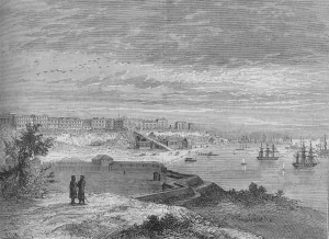 Monochrome Landscape Art Drucke: Odessa, c1880
