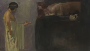 Allegory In Literature Examples Drucke: Oedipus solved the riddle of the Sphinx, 1891