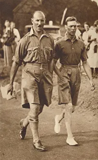 Albert Frederick Arthur George Saxe Coburg Gotha Drucke: Off for a Dip, c1927 (1937)