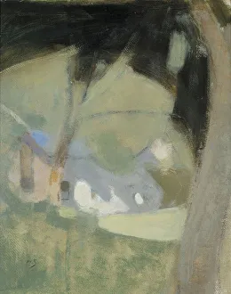 Helene Schjerfbeck Paintings Drucke: The Old Brewery (Composition), 1918. Creator: Schjerfbeck, Helene (1862-1946)