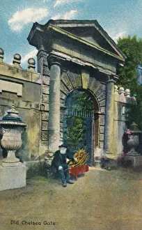 Inigo Jones Architecture Drucke: Old Chelsea Gate, c1910