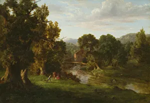Der alte Mühle, 1849. Ersteller: George Inness