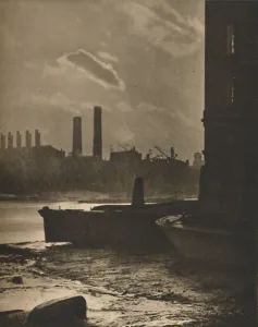 London Docks History Drucke: Old Queenhithe, Once the Principal Dock of London Port, c1935. Creator: Paterson