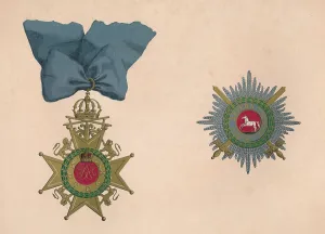German Heritage Drucke: The Order of the Guelphs, c19th century
