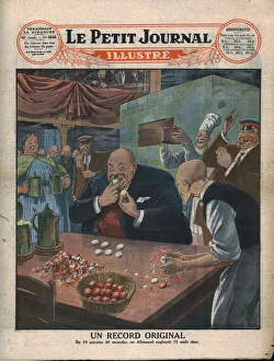 French Newspaper Front Page Drucke: An original record, 1930. Creator: Unknown