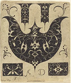 Decorative Arts Heritage Drucke: Ornament. Creator: Master AD