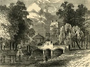 Black And White London Scenes Drucke: Outfall of Westbourne, c1876. Creator: Unknown