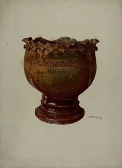 Deutschlandplatte Pa., 1936 von Eugen Schadewald