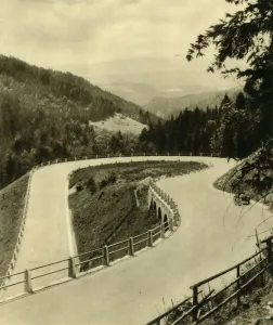 Styria Landscape Photography Drucke: Packer Strasse, Austria, c1935. Creator: Unknown