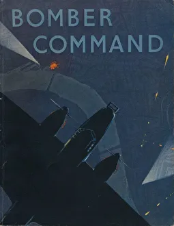 WWII Aerial Warfare Drucke: Front page of Bomber Command, 1941