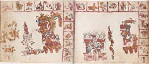 Illuminated Manuscript Art Drucke: Page from Codex Vaticanus B