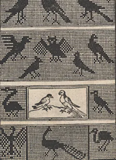 Seite aus einem neuen Kunstmodellbüch, ... Seite VII v., 1544. Jahrhundert IV M.D.CXLIV. Erfinder: Petrus Quentin