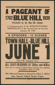 Eine Parade von Blauhill, Mainecounty,[193-]. Schöpfer unbekannt