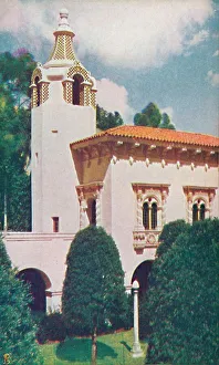 Balboa Park San Diego Drucke: The Palace of Photography, c1935