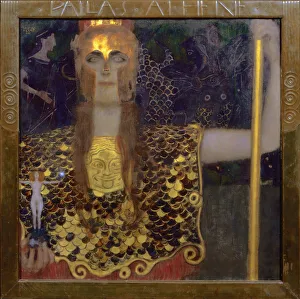 Pallas Athena, 1898. Künstler: Klimt, Gustav (1862-1918)