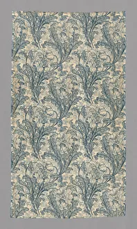 English Arts And Crafts Movement Drucke: Panel, England, c. 1890s. Creator: Unknown