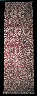 Eighteenth Century Decorative Arts Drucke: Panel, India, c. 1700 / 30. Creator: Unknown
