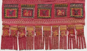 Ancient South American Art Drucke: Panel, Peru, 1250/1470. Creator: Unknown