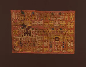 Panelschirm, Peru, Wahrscheinlich um 500/600 Jahre alt; Künstler unbekannt